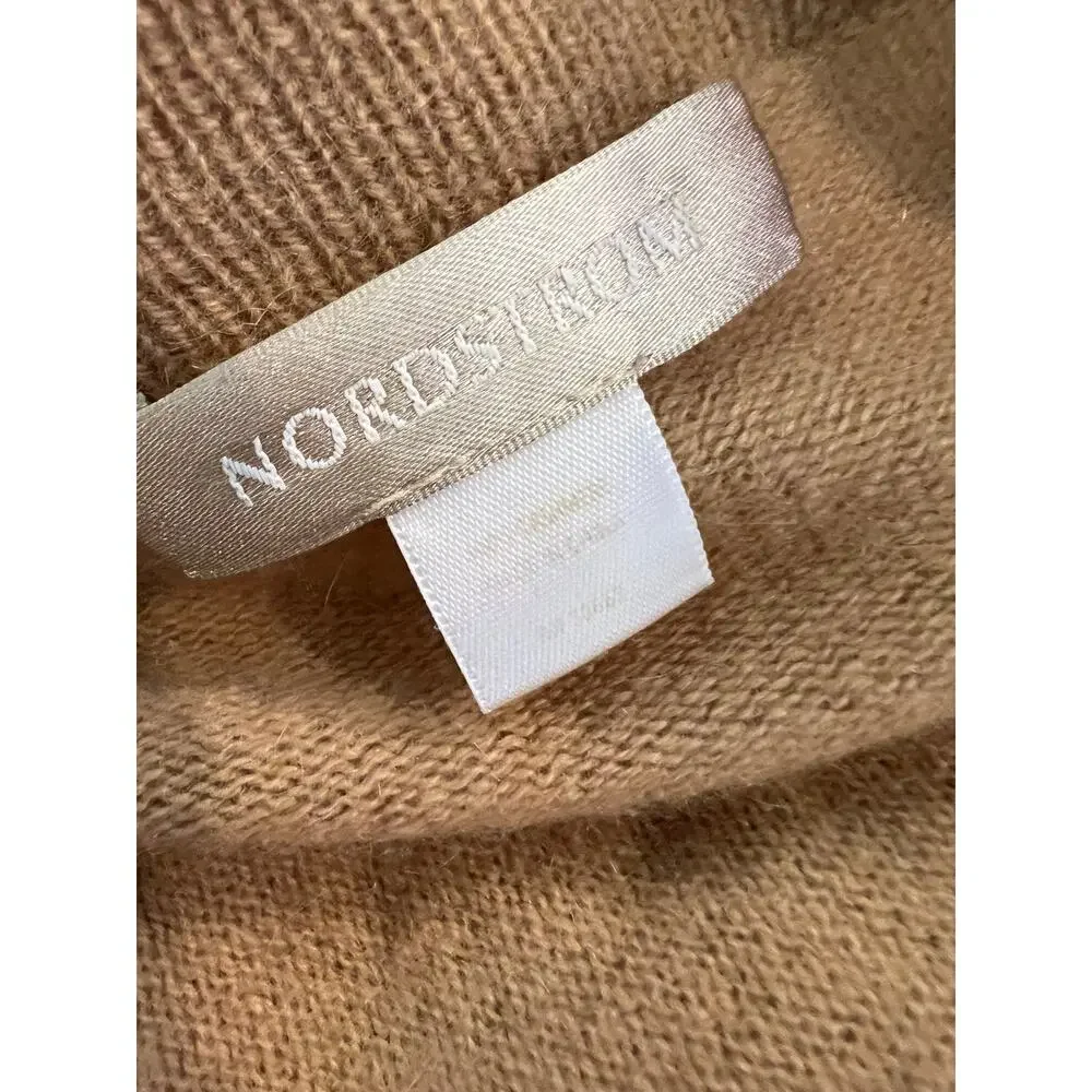 Nordstrom Cashmere Asymmetrical Hem Cardigan Sweater S